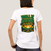 ジャマイカの贅沢Tシャツデザイン Tシャツ (裏面)