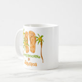 ジャマイカのHoneymooning コーヒーマグカップ (正面左)