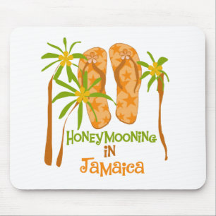 ジャマイカのHoneymooning マウスパッド