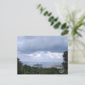 ジャマイカのMSCの山頂の眺め ポストカード (スタンド正面)