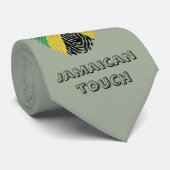 ジャマイカのtouchの指紋の旗 ネクタイ (ロール)