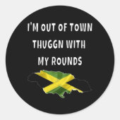 ジャマイカへのジャマイカ旅行休暇 ラウンドシール (正面)