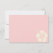 ジャマイカへの出発案内兼返信はがき 出欠カード (裏面)