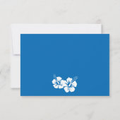 ジャマイカへの搭乗券の出欠確認 出欠カード (裏面)