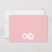 ジャマイカへの搭乗券 RSVP 出欠カード (裏面)