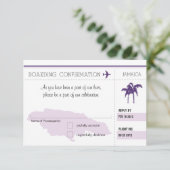 ジャマイカへの搭乗券 RSVP (スタンド正面)