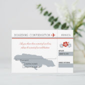 ジャマイカへの搭乗券 RSVP (スタンド正面)