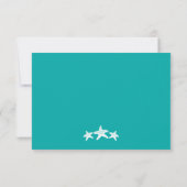 ジャマイカへのRSVPの搭乗券 出欠カード (裏面)