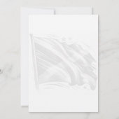 ジャマイカカップル結婚式招待状 招待状 (裏面)