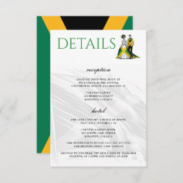 ジャマイカカップル エンクロージャーカード