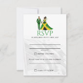 ジャマイカカップル 出欠カード (正面)