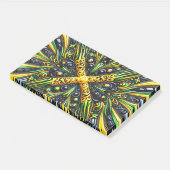 ジャマイカカラーのノート ポストイット (アングル)