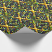 ジャマイカカラーの特殊なラッピング紙 ラッピングペーパー (角)