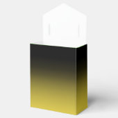 ジャマイカカラーグラデーショグラデーションン緑と金ゴールド フェイバーボックス (オープン)