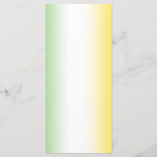 ジャマイカカラーズグラデーションジャマイカウェディングレセプション メニュー (裏面)