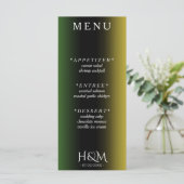 ジャマイカカラーズグラデーションジャマイカウェディングレセプション メニュー (スタンド正面)