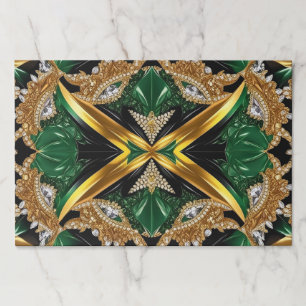 ジャマイカカラー付きティアウェイ紙パッド ペーパーパッド