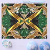 ジャマイカカラー付きフライヤーデザイン チラシ (シングル)