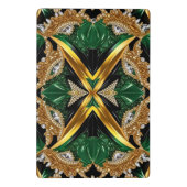 ジャマイカカラー付きミニクリップボード ミニクリップボード (裏面)