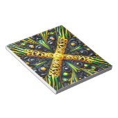 ジャマイカカラー付きメモ帳モダンデザイン ノートパッド (アングル)