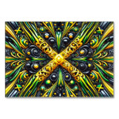 ジャマイカカラー付き特殊テーブルカード テーブルナンバー (裏面)