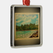 ジャマイカカリブのオーナメントのヴィンテージ旅行 メタルオーナメント (右)