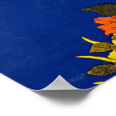 ジャマイカカリブのシーヴィンテージ旅行 ポスター (角)