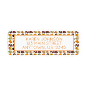 ジャマイカカリブのフーズ料理レストランシェフ ラベル (正面)