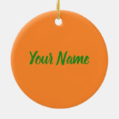 ジャマイカカリブのレトロ国旗の休暇ヴィンテージ セラミックオーナメント (裏面)