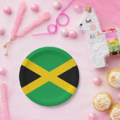 ジャマイカカリブの・ジャマイカ国旗 ペーパープレート (パーティー)