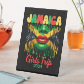ジャマイカガールズトリップ2024熱帯ビーチゲタウェイ 台座サイン (インサイチュ)