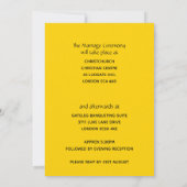 ジャマイカクリスチャン聖なる書物、 経典カスタムウェディング 招待状 (裏面)