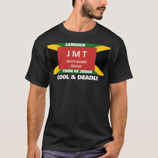 ジャマイカクール基本ダークTシャツ Tシャツ (正面)