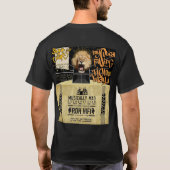 ジャマイカクール基本ダークTシャツ Tシャツ (裏面)