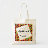 ジャマイカグレナダの結婚式のクリスチャンの新婦付添人 トートバッグ (正面)