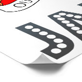 ジャマイカコート・オブ・アームズ ポスター (角)