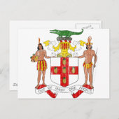 ジャマイカコート・オブ・アームズ ポストカード (正面/裏面)