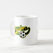 ジャマイカサッカー コーヒーマグカップ (正面左)