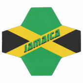 ジャマイカサッカー&ジャマイカ国旗/スポーツ サッカーボール (フラット)