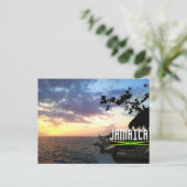 ジャマイカサンセット ポストカード (スタンド正面)