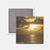 ジャマイカサンセット マグネット (正面/裏面)