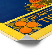 ジャマイカジェムオブザトロピックスヴィンテージ旅行 ポスター (角)