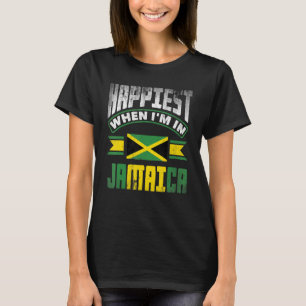 ジャマイカジャマイカジャマイカ国旗Im inで最も嬉しい Tシャツ