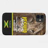 ジャマイカジュダ国旗のイエスライオンカスタマイズ族 Case-Mate iPhoneケース (裏面(横))