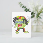 ジャマイカスイカ踊り ポストカード (スタンド正面)