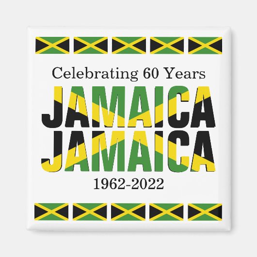 ジャマイカスタイリッシュジャマイカ磁石 マグネット (正面)