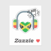 ジャマイカステッカー シール (シート)