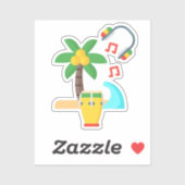 ジャマイカステッカー シール (シート)