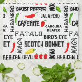 ジャマイカスパイシーチリペッパー キッチンタオル (折り畳み)