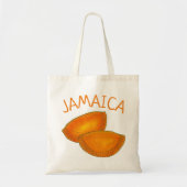 ジャマイカスパイシービーフパティパティジャマイカペストリー トートバッグ (正面)